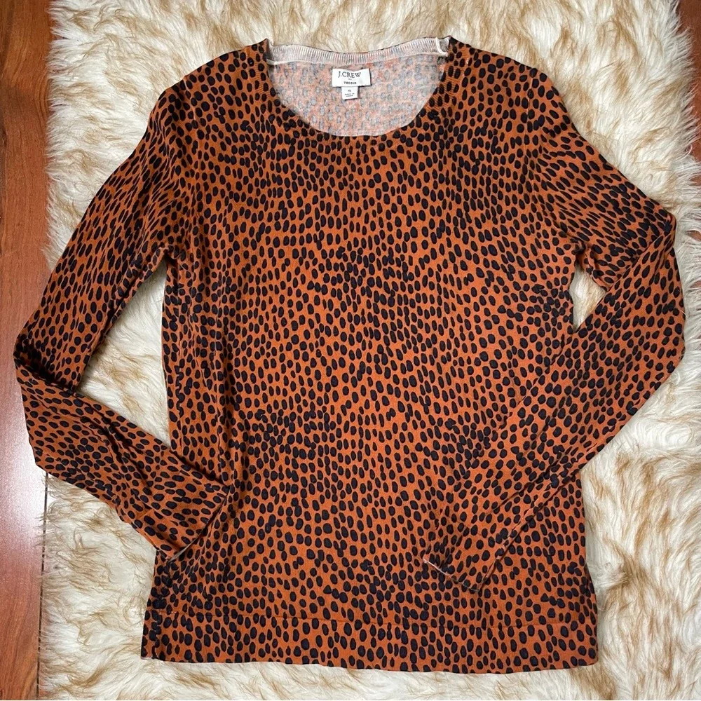 J. Crew spotted Teddie pullover - Picture 3 of 7